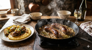 Recette diots au vin blanc de Savoie facile et rapide