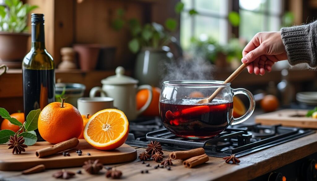 découvrez la recette de grand-mère du vin chaud : une préparation facile et authentique pour réchauffer vos soirées d'hiver avec saveurs et tradition.