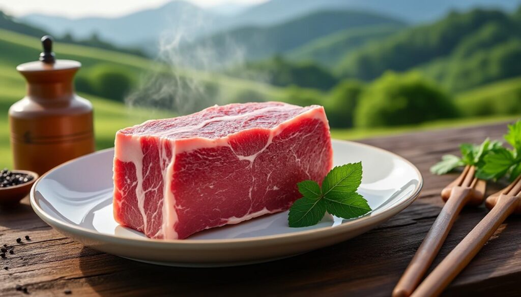 découvrez tout sur le bœuf de kobe : son origine prestigieuse, ses saveurs uniques et les prix de cette viande d'exception prisée des gourmets.