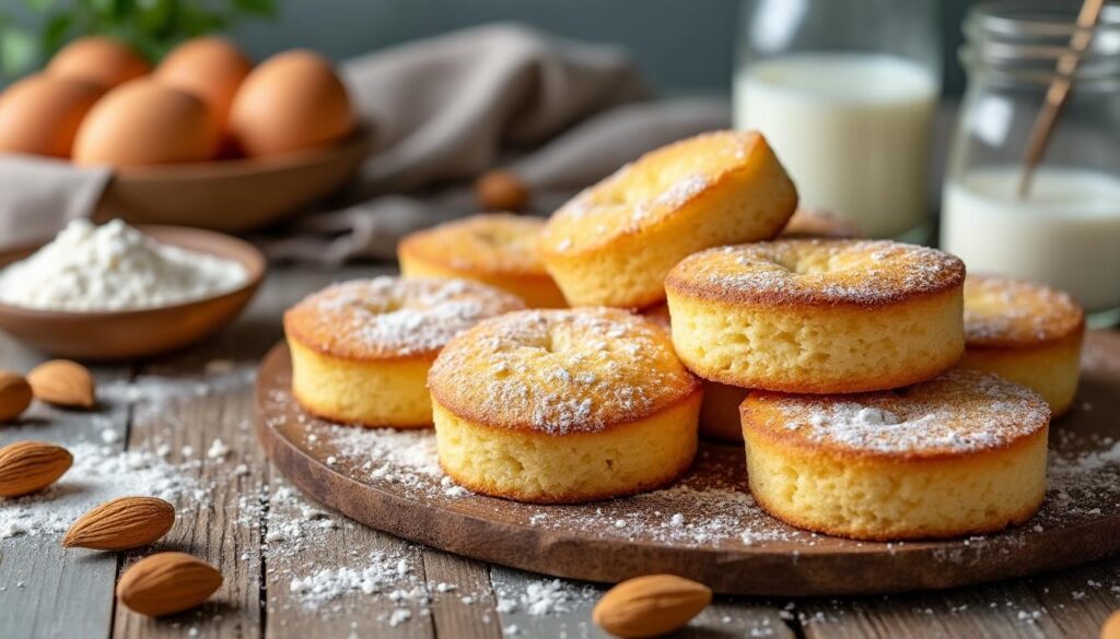 découvrez notre recette facile et rapide de gâteaux moelleux à la poudre d'amande, idéale pour des desserts savoureux et légers à préparer en un rien de temps.