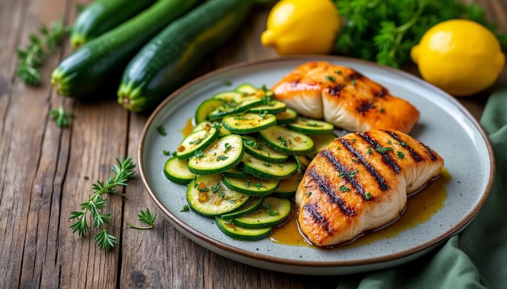 découvrez quelles viandes et poissons accompagner avec des courgettes pour préparer des recettes faciles, savoureuses et équilibrées. idées rapides pour vos repas quotidiens.