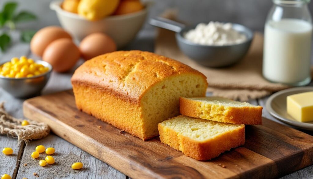 découvrez notre recette facile et rapide pour un pain au maïs moelleux à souhait, idéal pour accompagner tous vos repas.