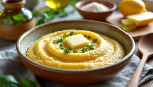 découvrez notre recette de polenta crémeuse, facile et rapide à préparer, idéale pour un repas savoureux et réconfortant en quelques minutes.