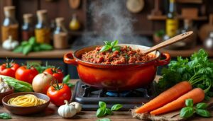 découvrez la recette traditionnelle facile de la sauce bolognaise façon grand-mère, pour un goût authentique et savoureux qui ravira toute la famille.