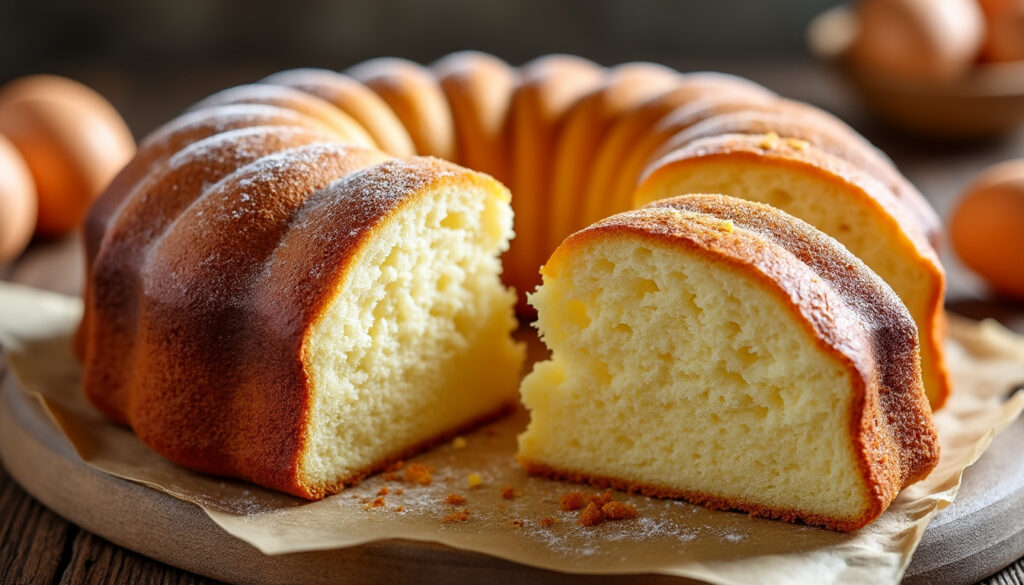 découvrez une recette de gâteau facile et moelleux, riche en œufs pour une texture légère et fondante à chaque bouchée.