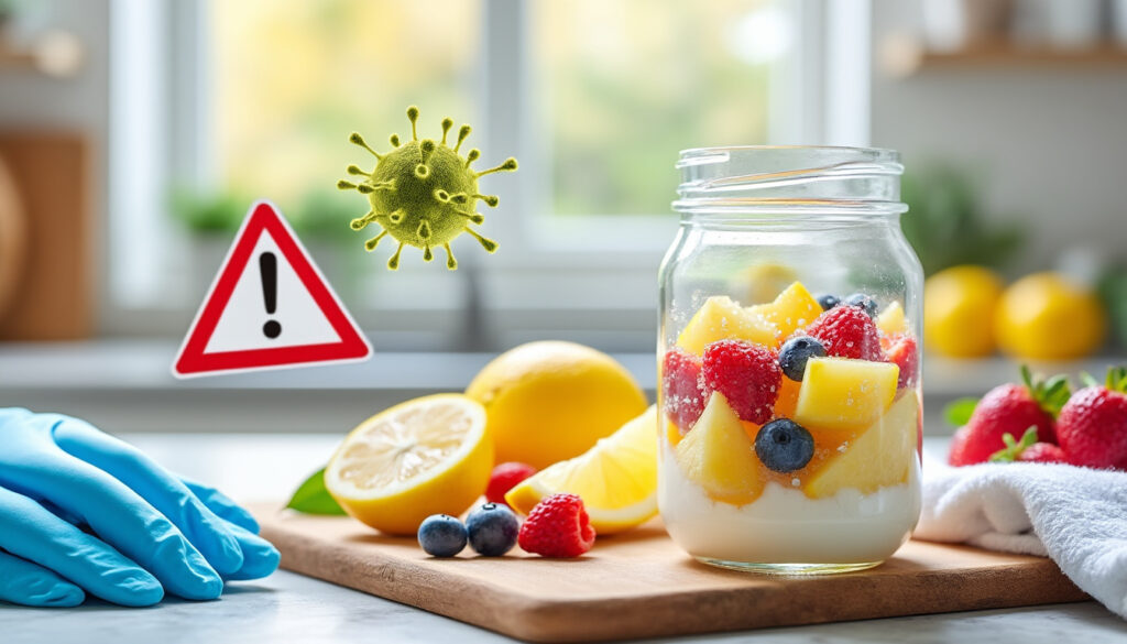 découvrez les risques potentiels du kéfir de fruit et les précautions essentielles à prendre pour le consommer en toute sécurité.