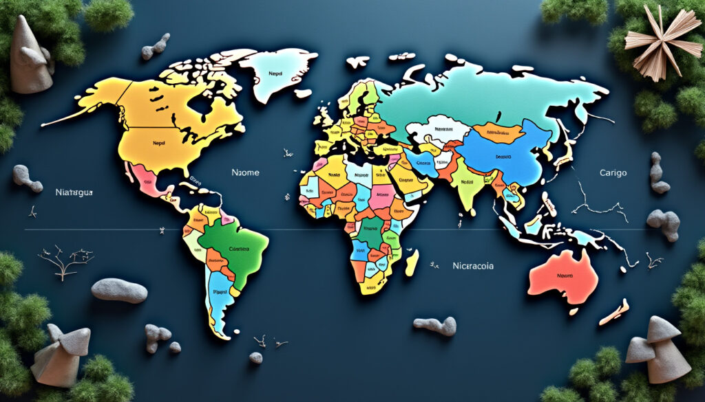 découvrez la liste complète des pays dont le nom commence par la lettre n, accompagnée d'informations essentielles et pratiques à connaître.