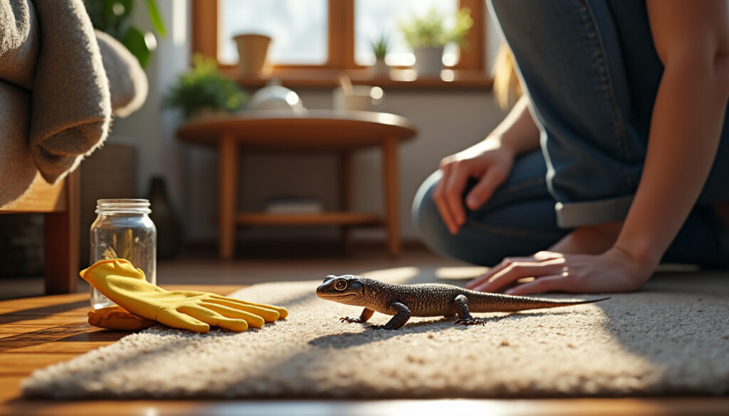 découvrez comment réagir efficacement face à une salamandre dans votre maison et les méthodes pour vous en débarrasser rapidement et en toute sécurité.