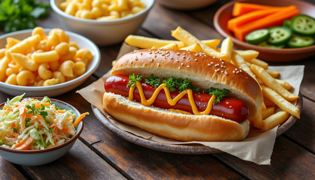 découvrez des idées simples et gourmandes pour accompagner vos hot dogs et ravir vos papilles à chaque bouchée.