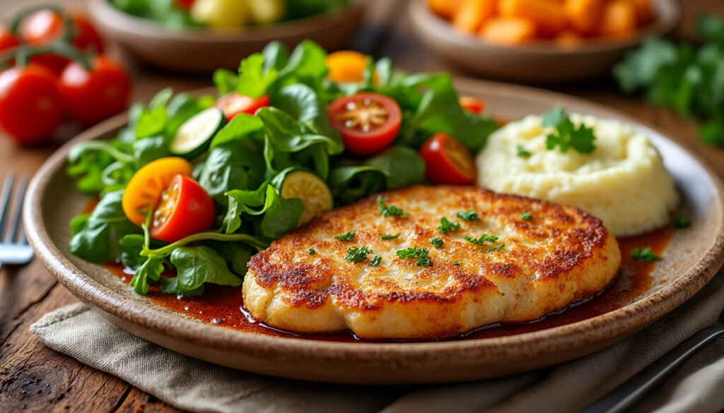 découvrez des idées simples et savoureuses pour accompagner votre escalope milanaise et sublimer ce plat classique italien.