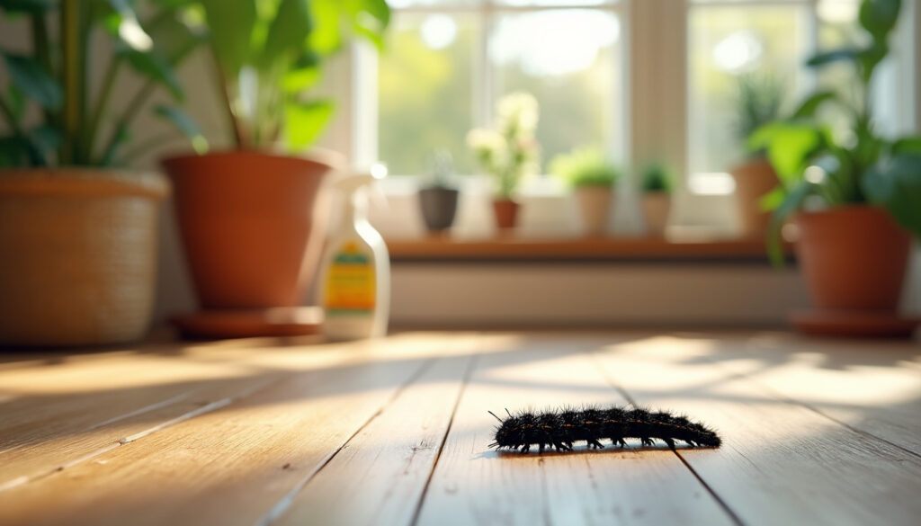 découvrez les causes de la présence de chenilles noires dans la maison, les risques qu'elles représentent et les solutions efficaces pour s'en débarrasser et protéger votre habitat.