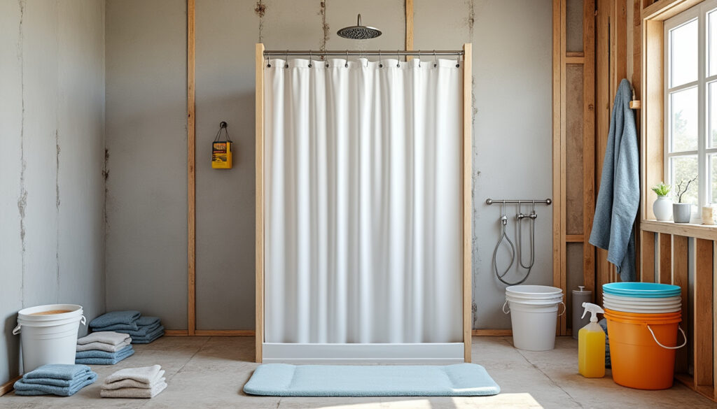 découvrez des solutions faciles et pratiques pour installer une douche provisoire pendant vos travaux et rester confortable sans interrompre votre routine.