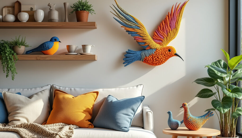 découvrez des idées originales avec des oiseaux décoratifs pour sublimer votre intérieur et apporter une touche naturelle et élégante à votre décoration.