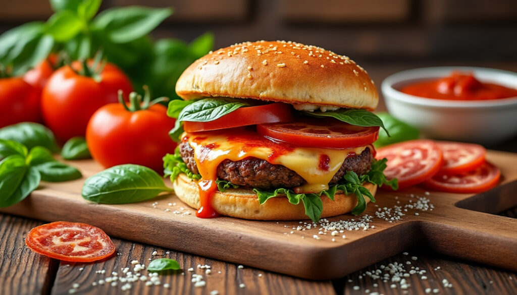découvrez notre recette facile et savoureuse de pizza burger à préparer chez vous. un délicieux mélange entre pizza et burger pour un repas gourmand et original.