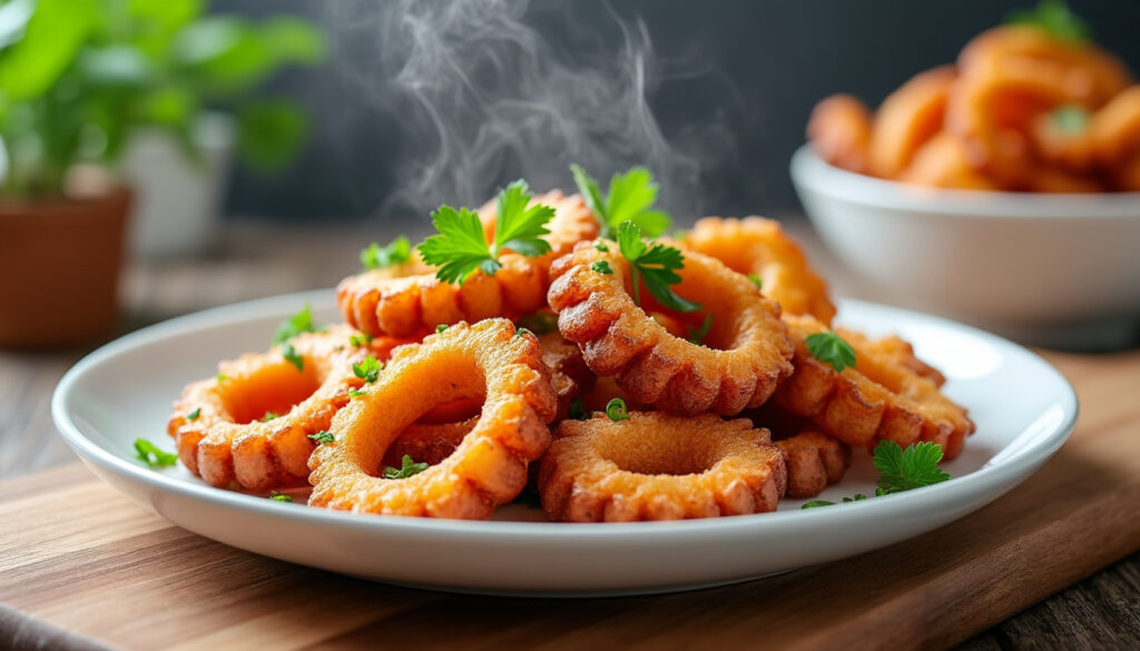 découvrez une recette simple et rapide pour préparer un poulpe frit croustillant, parfait pour un repas savoureux et facile à réaliser à la maison.