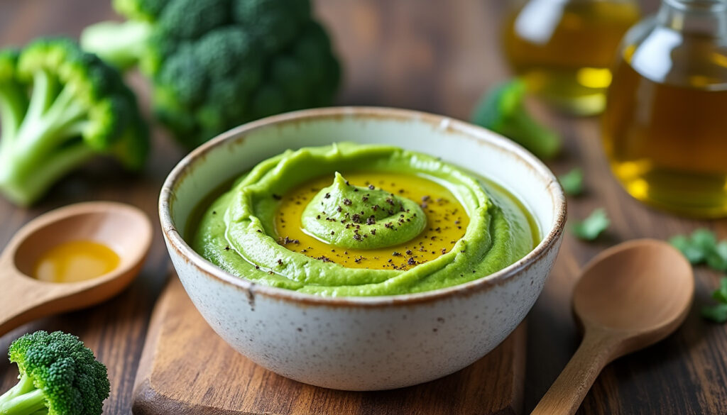 découvrez notre recette facile et rapide de purée de brocolis, une préparation saine et savoureuse pour un repas équilibré et gourmand.
