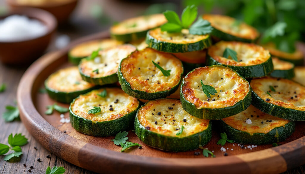 découvrez notre recette facile de courgettes au four, croustillantes à l'extérieur et fondantes à l'intérieur, parfaite pour un accompagnement savoureux et rapide.
