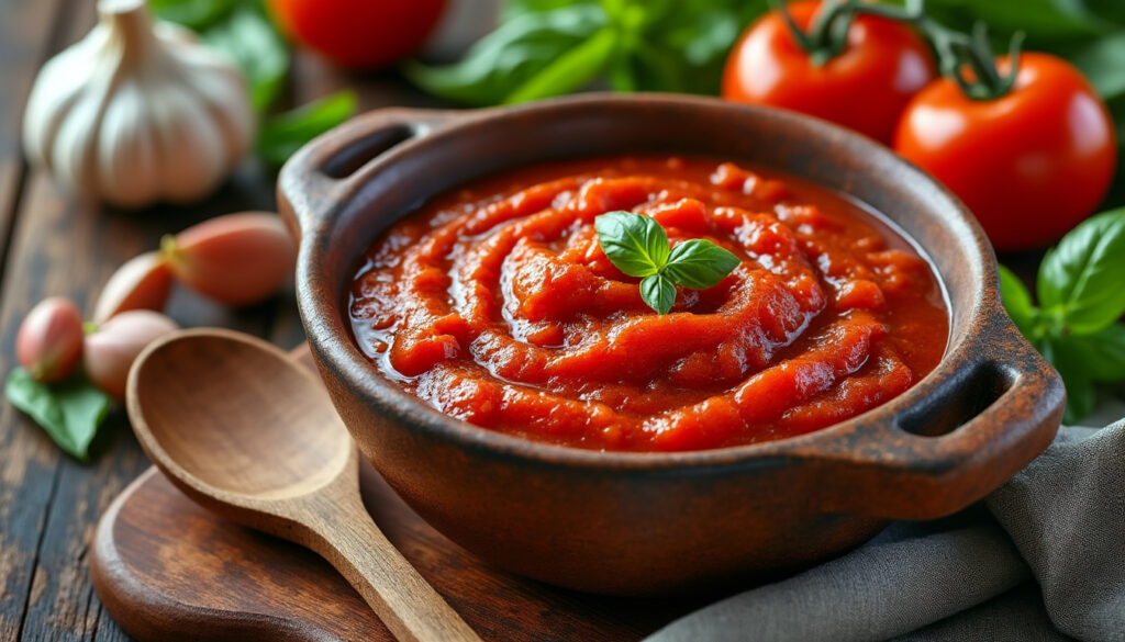 découvrez la recette simple et savoureuse de la sauce tomate maison grand-mère, parfaite pour sublimer tous vos plats avec un goût authentique.