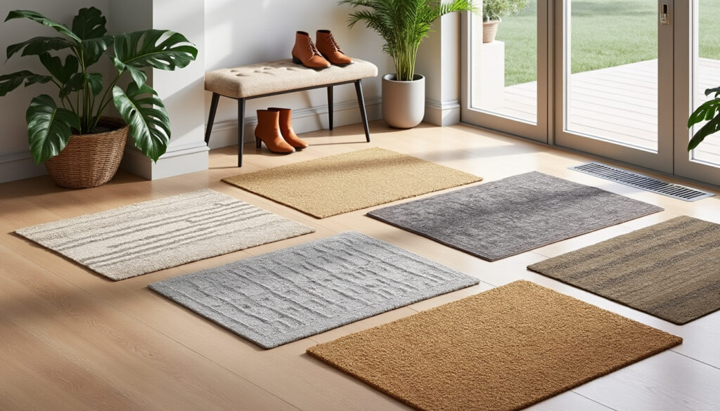 découvrez nos tapis d'entrée intérieur alliant styles pratiques et designs élégants pour sublimer votre accueil tout en protégeant efficacement vos sols.