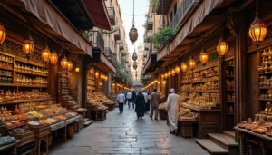explorez le souk historique d’al khalili au caire : ruelles animées, artisanat local, épices et trésors à découvrir au cœur de la vieille ville.