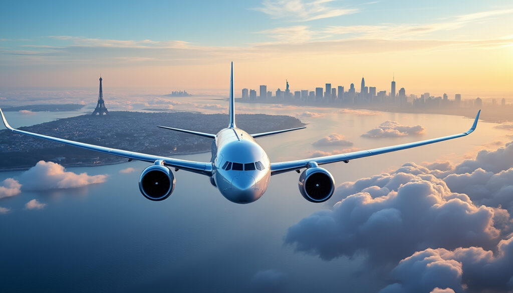 découvrez la durée moyenne d’un vol paris–new york, les facteurs qui influencent le trajet et les informations pratiques pour préparer votre voyage.